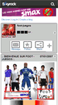Mobile Screenshot of foot-juegos.skyrock.com