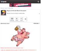 Tablet Screenshot of comitesauvagnon2.skyrock.com