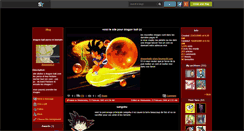 Desktop Screenshot of dragonballz4.skyrock.com