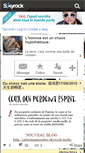 Mobile Screenshot of ceuxquiperdentesprit.skyrock.com