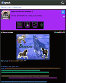 Tablet Screenshot of dogs-and-horses-passion.skyrock.com