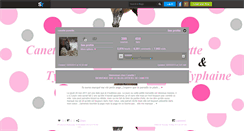 Desktop Screenshot of canette-ponette.skyrock.com