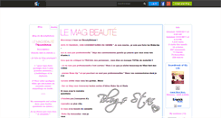 Desktop Screenshot of beautydeluxe.skyrock.com