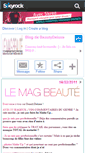 Mobile Screenshot of beautydeluxe.skyrock.com