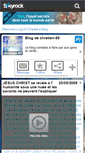 Mobile Screenshot of chretien-65.skyrock.com