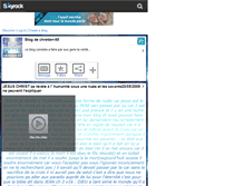 Tablet Screenshot of chretien-65.skyrock.com