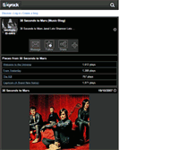 Tablet Screenshot of 3o-sec0nds-t0-m4rs.skyrock.com