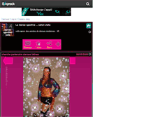 Tablet Screenshot of danse-sportive-julia.skyrock.com