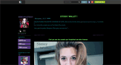 Desktop Screenshot of bebouwxstessy.skyrock.com