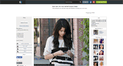 Desktop Screenshot of about-gomezselena.skyrock.com