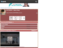 Tablet Screenshot of boyfriend-france.skyrock.com