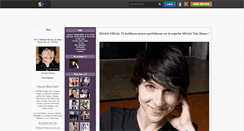 Desktop Screenshot of mitchel-official.skyrock.com