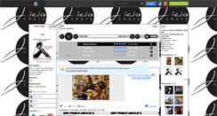Desktop Screenshot of liciamusique.skyrock.com