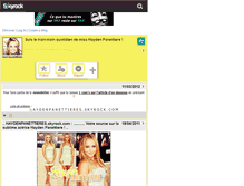 Tablet Screenshot of haydenpanettieres.skyrock.com