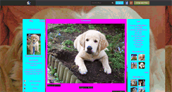 Desktop Screenshot of goldenretriverforever.skyrock.com