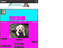 Tablet Screenshot of goldenretriverforever.skyrock.com