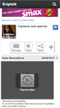 Mobile Screenshot of capitaine-jacksparrow.skyrock.com