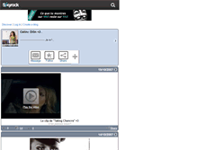 Tablet Screenshot of celinedion555.skyrock.com