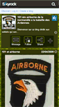 Mobile Screenshot of 44-101-airborne.skyrock.com