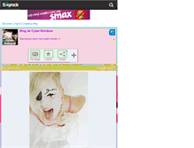 Tablet Screenshot of cyber-rainbow.skyrock.com