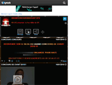 Tablet Screenshot of grandconcoursdechant2010.skyrock.com