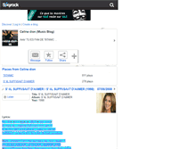 Tablet Screenshot of celine-dion-96.skyrock.com