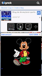 Mobile Screenshot of disneyland--pariis.skyrock.com