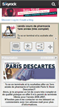 Mobile Screenshot of cours-pharmacie.skyrock.com