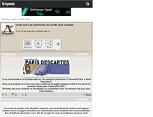 Tablet Screenshot of cours-pharmacie.skyrock.com