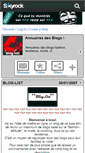 Mobile Screenshot of blog-list.skyrock.com