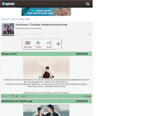 Tablet Screenshot of hot-korean.skyrock.com