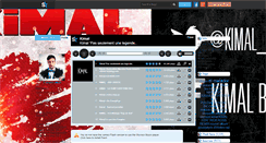 Desktop Screenshot of kimal13-officiel.skyrock.com