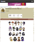 Tablet Screenshot of hogwartsonline.skyrock.com