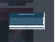 Tablet Screenshot of johnnydepp0705.skyrock.com