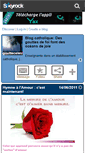 Mobile Screenshot of goutteceleste.skyrock.com