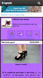 Mobile Screenshot of box-shoes.skyrock.com