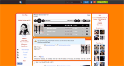 Desktop Screenshot of mj-duets.skyrock.com
