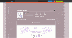 Desktop Screenshot of bebinou-dream.skyrock.com