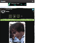 Tablet Screenshot of christophe-mae1.skyrock.com