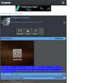 Tablet Screenshot of hommages-soutiens.skyrock.com