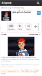 Mobile Screenshot of djok-galactik-football.skyrock.com