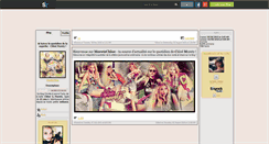 Desktop Screenshot of moretzchloe.skyrock.com