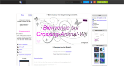 Desktop Screenshot of crossing-animal-wii.skyrock.com