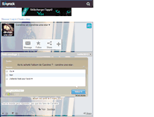 Tablet Screenshot of caroline-une-star.skyrock.com