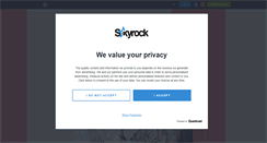 Desktop Screenshot of blogactucatch.skyrock.com