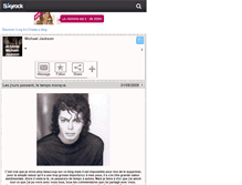 Tablet Screenshot of je-taime-michael-jackson.skyrock.com