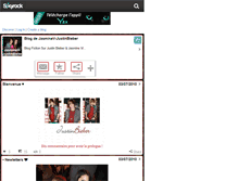 Tablet Screenshot of jasminev-justinbieber.skyrock.com