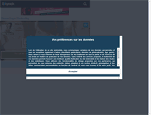 Tablet Screenshot of mlle-franc3.skyrock.com