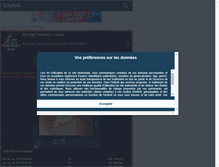 Tablet Screenshot of mylenefarmer-com.skyrock.com