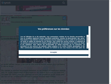 Tablet Screenshot of melodieconcept57.skyrock.com